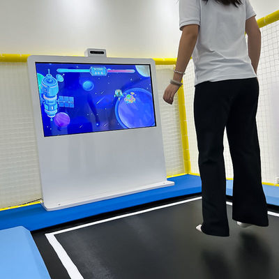 Goede prijs 75 Inch Intelligent Interactive Game Trampoline Park All-In-One Indoor Playground for Children for Shopping Mall online