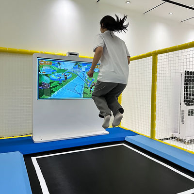 Goede prijs Kinect 2.0 AR Sensor Interactive Trampoline Playground with Screen Games for Interactive Entertainment in Shopping Malls online