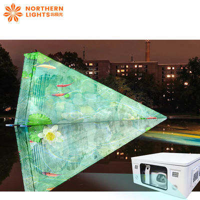 Goede prijs Creatieve 3d-projectie Animatiefabrikant Grote muurprojectie in kaart brengen online
