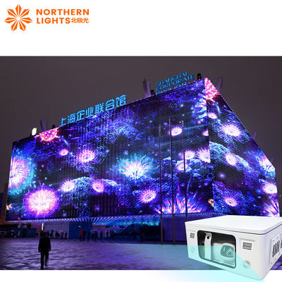 Goede prijs Laser 3d projectie mapping Pro Outdoor Waterdicht Gebouw Muur mapping online
