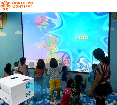 Goede prijs 110V-250V Interactieve Spelen Projector 3400 Lm Projector Interactieve Muur online
