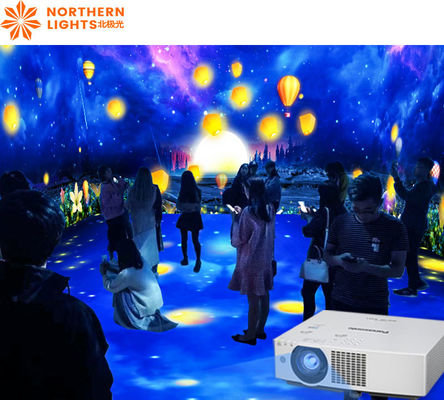 Goede prijs Northern Lights Immersive Room Projector 3200 Lumens Interactieve vloerprojectie online