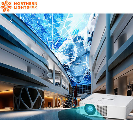 Goede prijs 10000 lumens 3D interactieve projectie Sky Screen meeslepend diner online