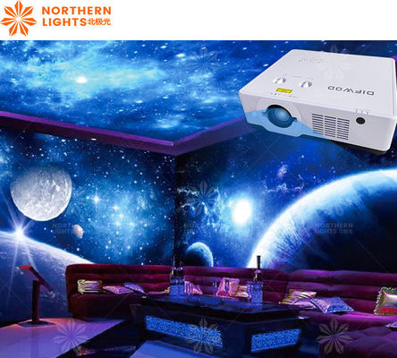 Goede prijs 3500 Lumens Immersive Projector Voor KTV Decoratie Molen Aanpassing online