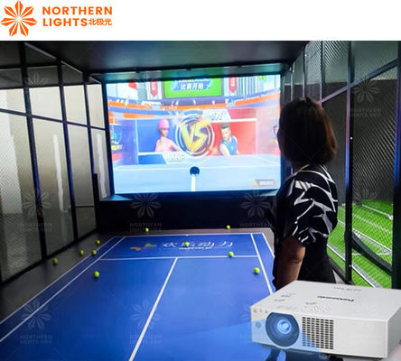 Goede prijs Ar Sports Amusement Park Game Indoor Tennis Ball Machine Tennis Ball Machine online