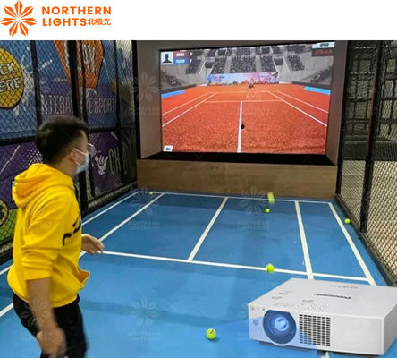 Goede prijs Ar Smart Tennis Simulatie Mix Reality Sport Interactief Indoor Tennis Met Scherm online