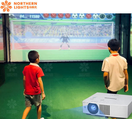 Goede prijs Indoor Ar Interactief Voetbal Sport Games Simulator Kinderen Indoor Football Games online