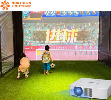 Goede prijs Indoor Games Robot Goalkeeper Shooting Game Intelligent Interactief Voetbal online