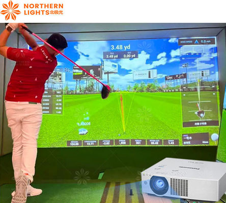 Goede prijs Golf Simulator 3d Sport Simulator Golf System Custom Golf Machine Equipment online