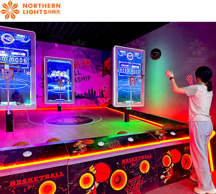 Goede prijs Volwassenen Meerdere spelers Folding Basketball Shot Electronic Arcade Game Machine online