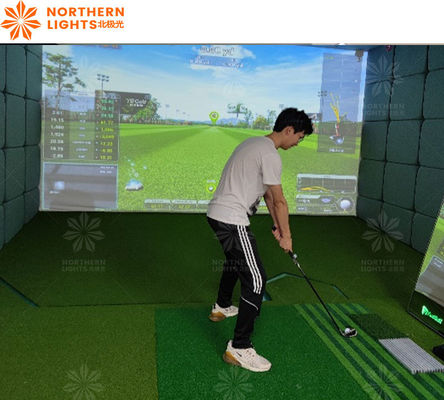 Goede prijs Amusement Park Golf Simulator Spelapparatuur Golf Training Hulpmiddelen Voor Apparatuur online