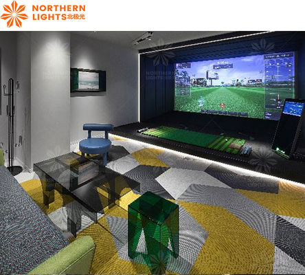Goede prijs Golf simulator slimme scherm met hologram interactieve projectie golf training hulpmiddelen online