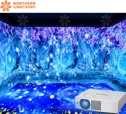 Goede prijs Volledige 360 graden meeslepende ruimtes Wandvloer Interactieve projectie online