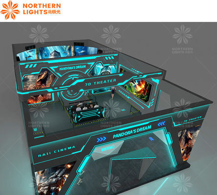 Goede prijs Indoor Multi-Dimensional 7d Orbit Cinema Track Cinema Projection Solution online