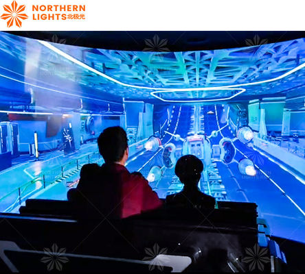 Goede prijs Indoor Rich Films Grote projectie Gekrompen scherm Dynamisch 7d Spoorwegtheater online