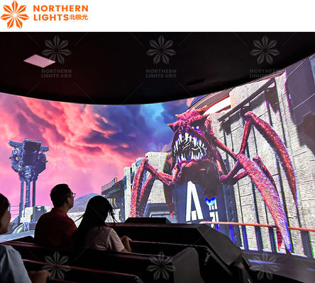 Goede prijs 180 graden Naakt Oog Arc Screen Immersive Motiom Platform Track Orbit Cinema online