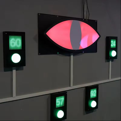 Goede prijs Muur Interactieve Verberg Druk op de knop Tellen getal Led licht Activeren spel Evil Eyes online