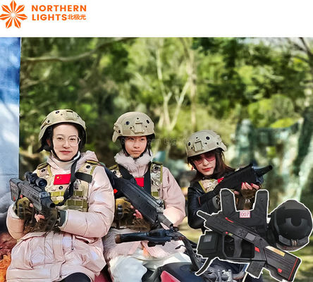 Goede prijs Sensing Laser Tag Gun Set met vest Outdoor Indoor Multiplayer Wireless System Set online