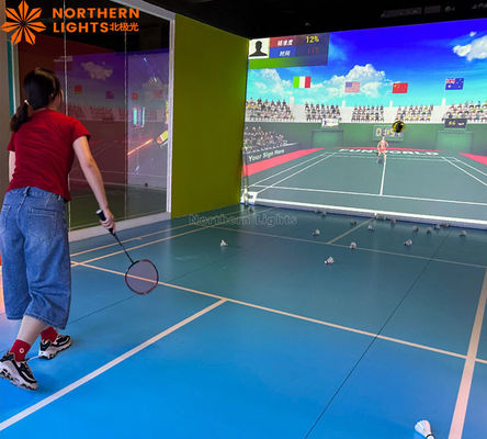 Goede prijs AR Sport Fitness Spel Bewegingsapparatuur Indoor Amusement Park Product Simulatie Badminton online