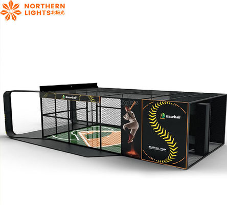 Goede prijs Interactieve projector games Sport Ar Indoor Amusement Baseball Simulator online