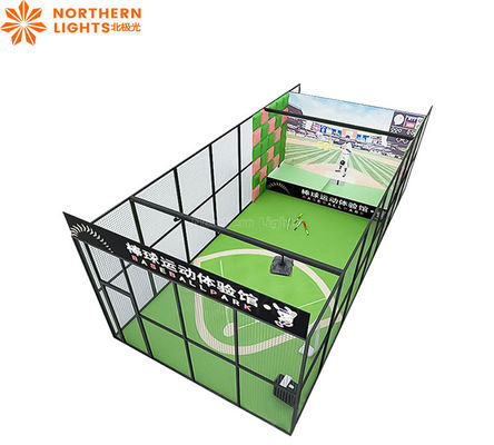 Goede prijs Indoor Virtual Reality Sports Ar Projection Smart Baseball Simulator Baseball Simulatie online