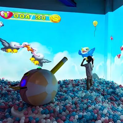 Goede prijs Indoor Playground 3d Interactie Gooien van bal Interactieve projectie Muurspel online