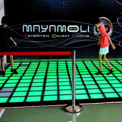 Goede prijs LED-dansvloer tegels springgrid voor pretpark fabriek directe verkoop online