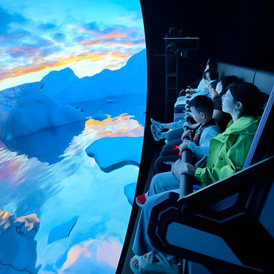 Goede prijs Vermaakpark 3D naakt oog bioscoop Dinosaurus thema Op maat gemaakte 10/20 zitplaatsen motion cinema online