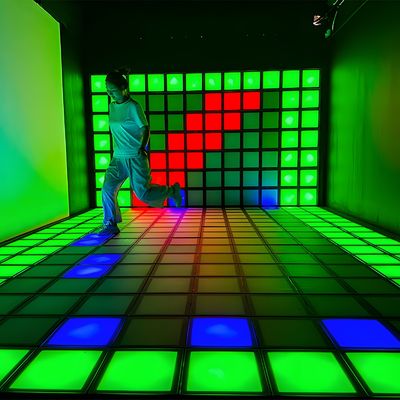 Goede prijs Fabrieksvoorziening 30x30cm Bedraad Interactief RGB Activate Game LED Dansvloer online