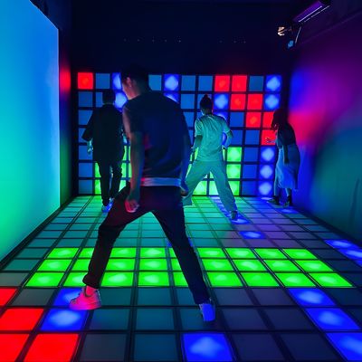 Goede prijs Super Grid Game Pixel 30x30cm Interactief licht Vloer Lava Actief spel Led vloer online