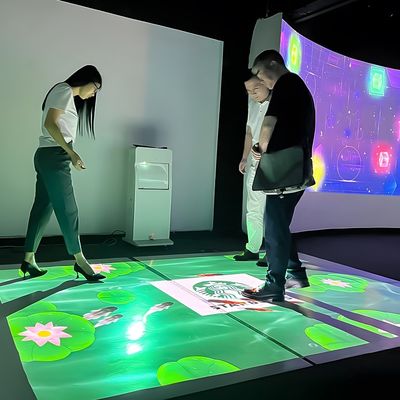 Goede prijs Verwijderbare vloerprojectie 3300 lumens voor pretpark online