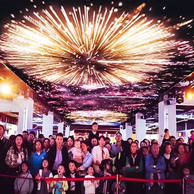 Goede prijs 10000 lumens Interactieve digitale projectie 9 kanalen voor winkelcentra online