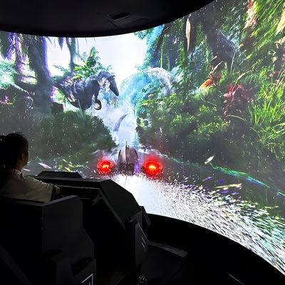 Goede prijs Virtual Reality Track Cinema Interactieve digitale projectie simulator Cinema online
