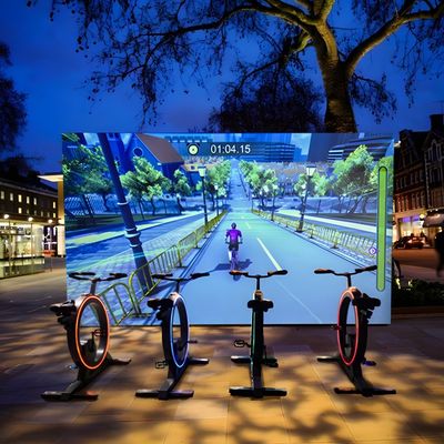 Goede prijs Northern Lights Dynamic Racing Interactieve Projectie Spel Fiets Spel online