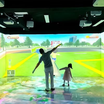 Goede prijs Interactieve hologrammuur 3D-holografische projector voor hoteldecoratie online
