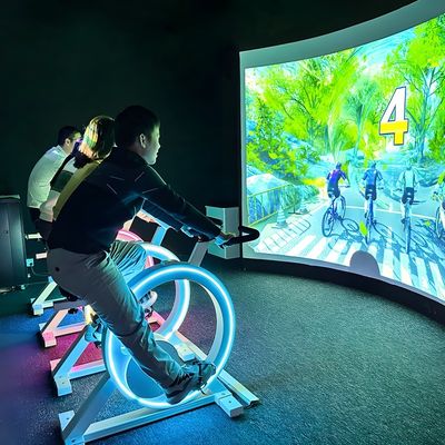 Goede prijs 1280x800 AR Interactief Muursysteem Oefenfiets Met Interactieve Spellen online