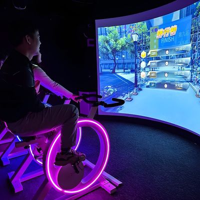 Goede prijs Gezonde sport spel Ar Interactief Dynamisch Fiets Racing Projectie spel online
