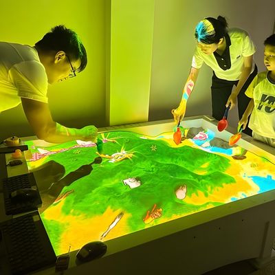 Goede prijs 1024*768 Projector Sand Table Interactieve projectiegame 3400 lumens online