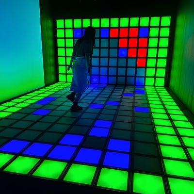 Goede prijs Draagbare LED vloer interactieve verlichting activeren game room panelen 200 games programma's 30x30cm online