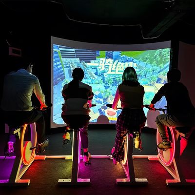 Goede prijs Outdoor Interactieve Fiets Spel Dynamische oefenfiets Met Interactieve Spellen online