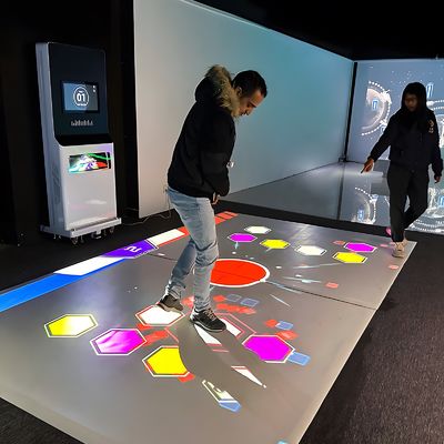 Goede prijs Nieuwe mobiele all-in-one interactieve projectie voor pretpark projectie online