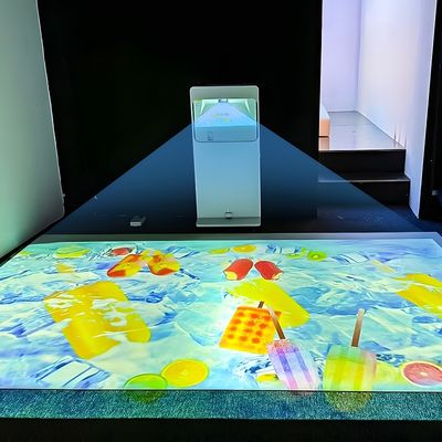 Goede prijs 3300lm mobiele interactieve vloerprojector voor vloerprojectie online