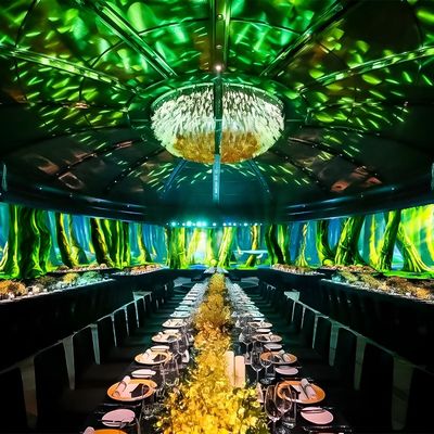 Goede prijs Muur Interactieve Hologram Projector Immersiv Restaurant 5200 Lumens online