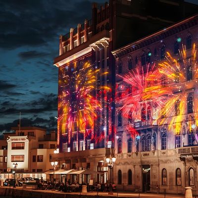 Goede prijs Interactieve buitenmuurprojectie Architecturale gebouw gevel 3D digitale kunst Videoprojectie online