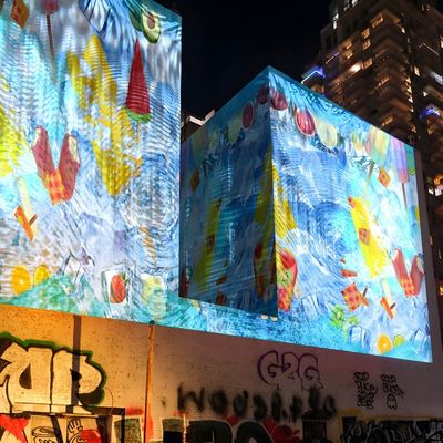 Goede prijs Grote 3D-mapping buiten Gebouw Projectie Show Hologram 3D-projector Video machine online
