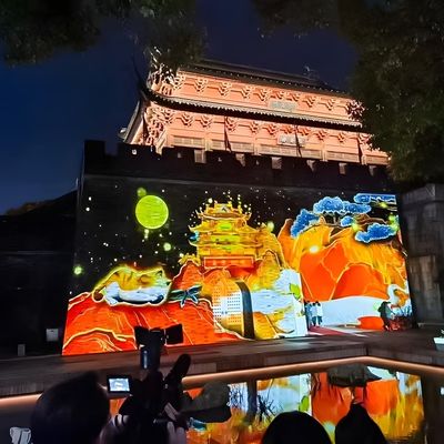 Goede prijs Buitenbouw 3d-laserprojectie met video-projector online