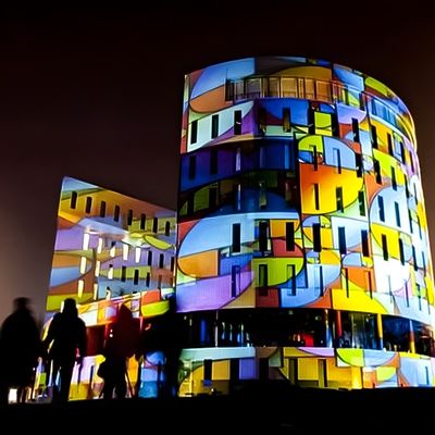 Goede prijs 8500 LM Interactieve projectiemapping Buiten Immersive projectiemapping online