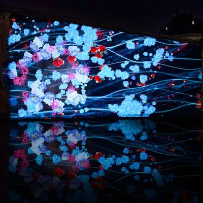 Goede prijs Advertentie Interactieve projectiemapping 8500 Lumen 3D projectiemapping online