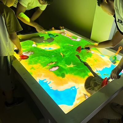 Goede prijs Interactieve zand tafel Strand Projectie Video Game Projector online