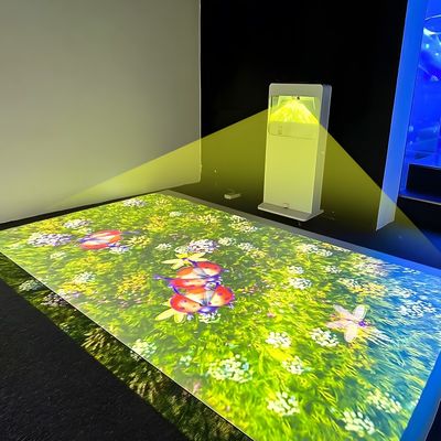 Goede prijs 3300 Lumen Ground Interactieve Spelen Projector Kids Parks Immersive Wall online